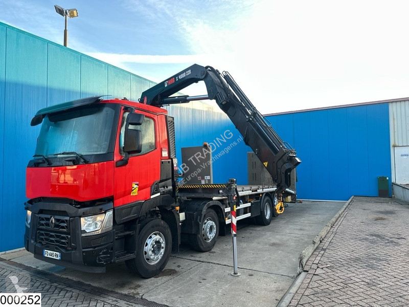 Lastbil Renault C 380 8x2 EURO 6, Fassi, Remote