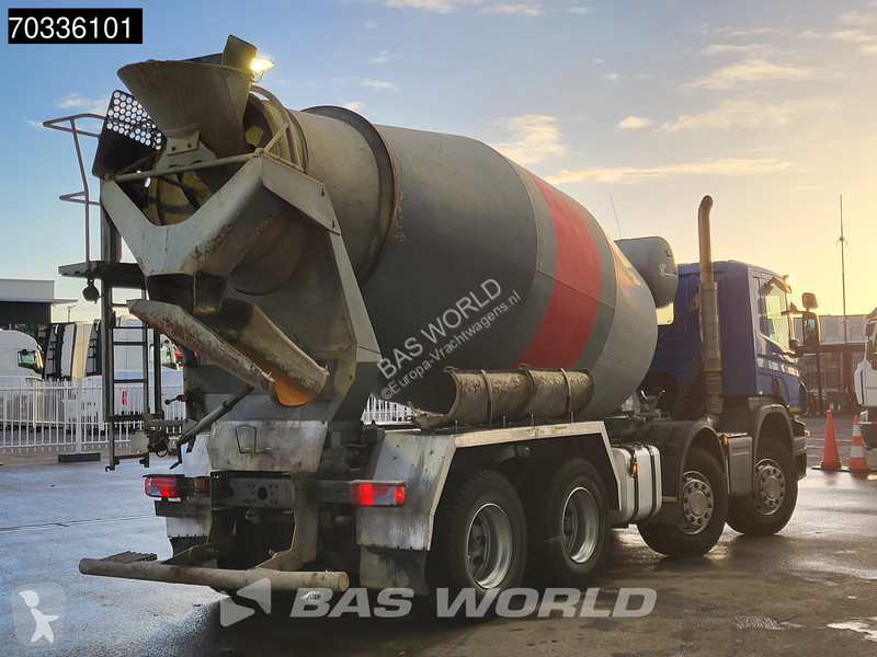 Kamion Scania 370 8X4 9m3 mixer Steel...