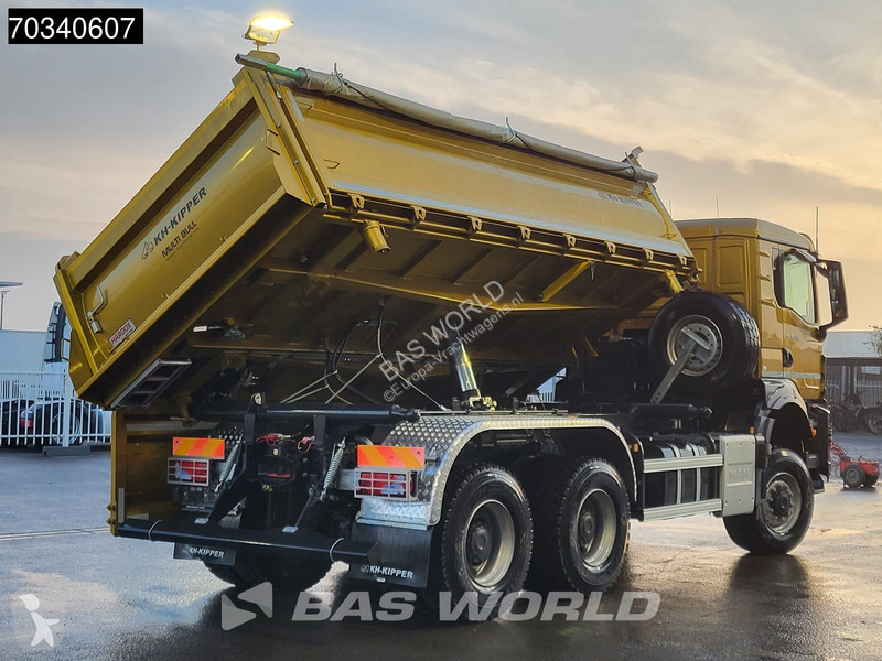 Lastbil MAN 33.480 6X6 6x6 12m3 KH-Kipper 3-way...