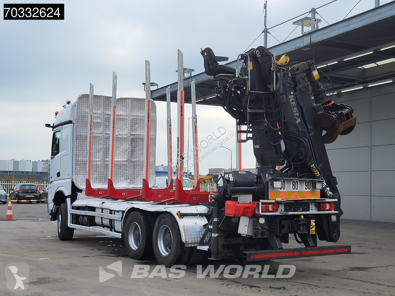 Kamion Mercedes 3363 6X4 Kesla 2117ZT Crane...