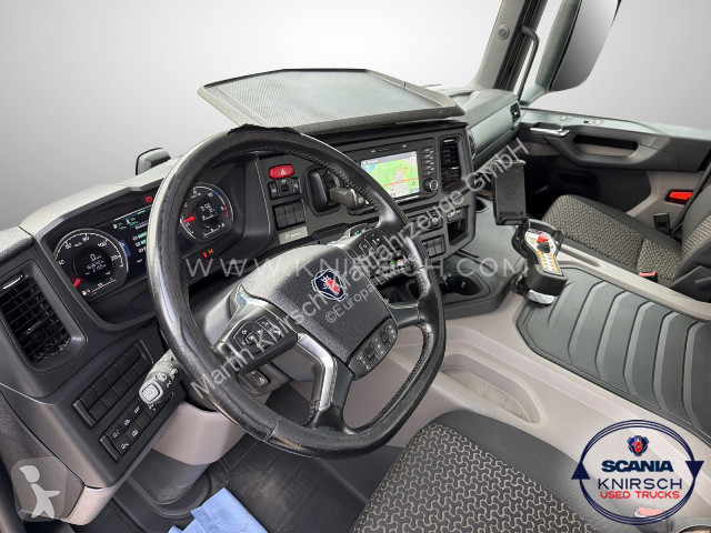 Lastbil Scania P410B6x2*4NA / HYVA Absetzkipper...