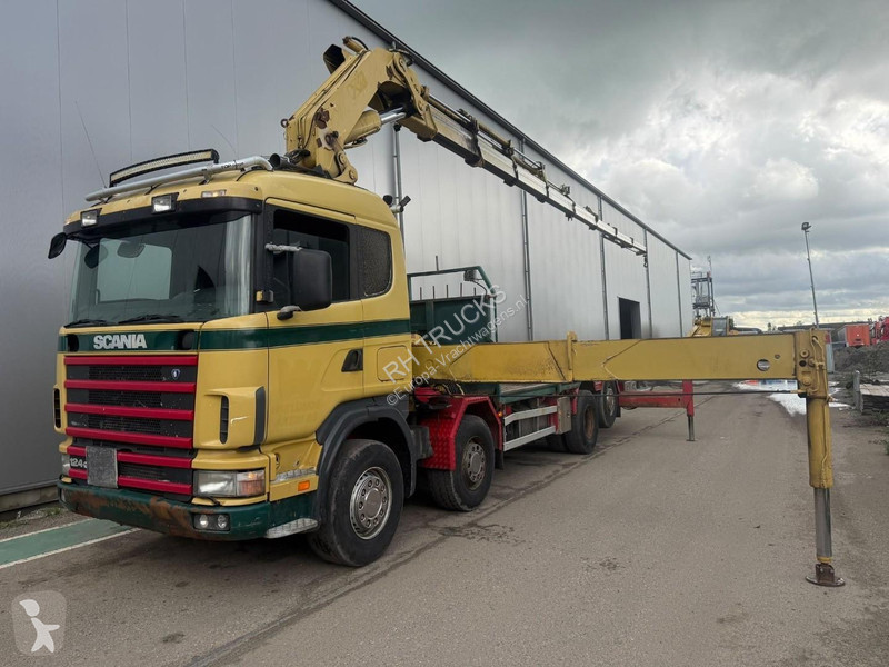 Kamion Scania G 8X2 + HIAB 700 E-8 + REMOTE...