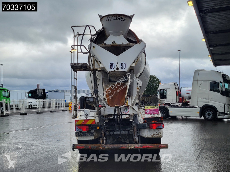 Kamion Scania P410 P 8X4 9m3 iebherr mixer Full...