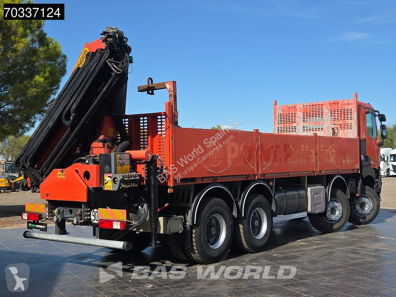 Renault K 430 K 8X4 Grua Palfinger PK 22 EH...