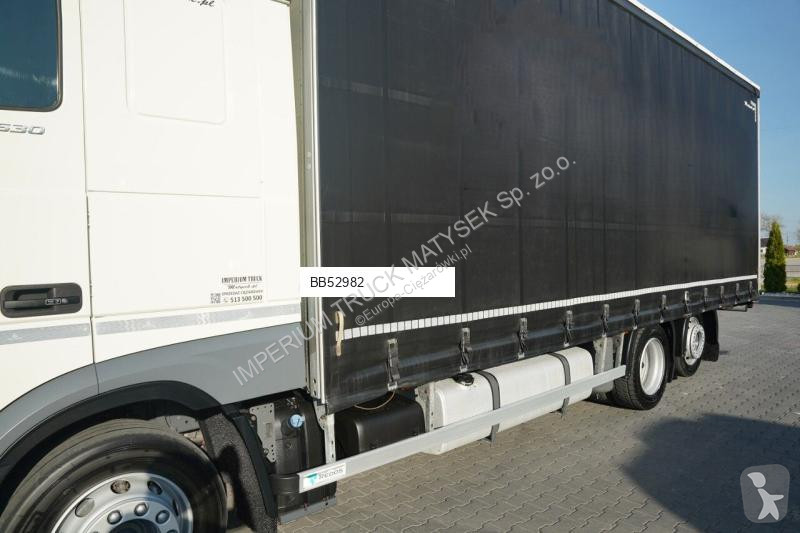 Kamion DAF XF 530 / 6X2 / SOLÓWKA / FIRANKA -...