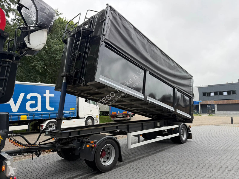 Lastbil Scania R450 + S Meppel kiptrailer
