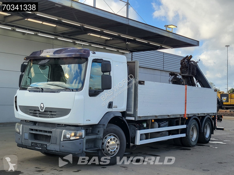 Kamion Renault 410 6X4 HIAB 166 S DUO Crane...