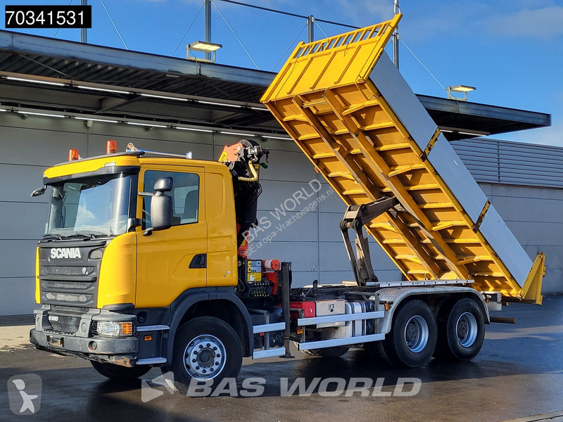 Kamion Scania 440  6X4 Palfinger PK18002 EH...