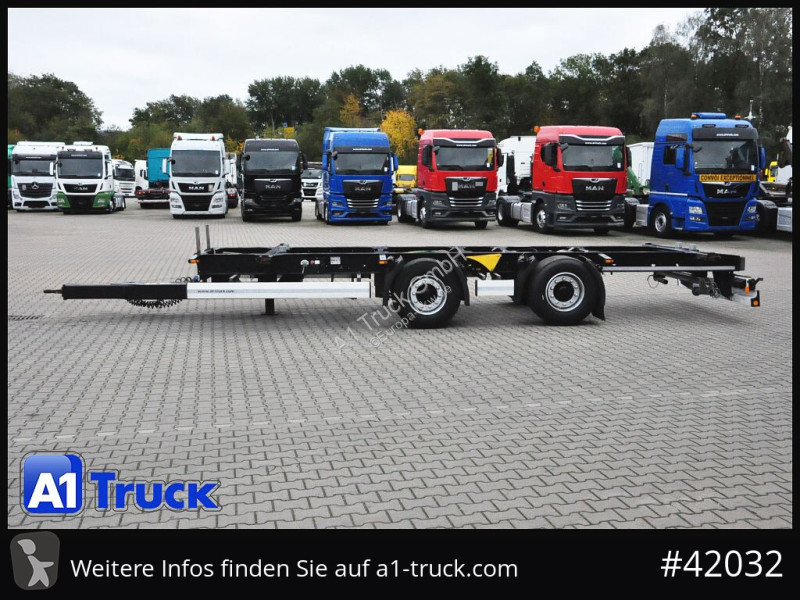 Lastbil Krone BDF Tandem Anhänger, 1...