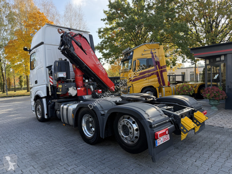 Teherautó Mercedes MP5 2551 6X2 Kran Fassi F185