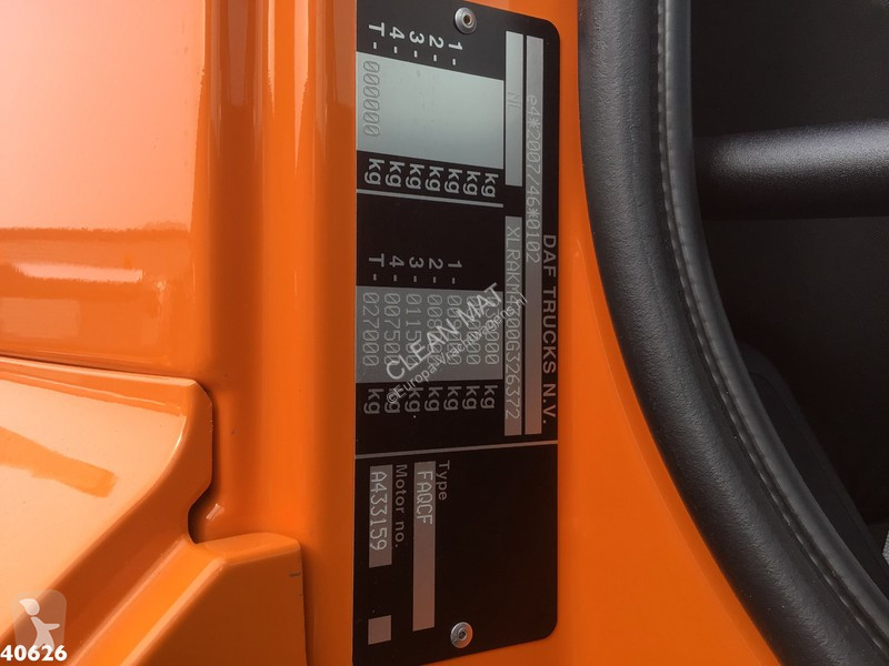 Vrachtwagen DAF FAQ  430 VDL 30 Ton haakarmsysteem