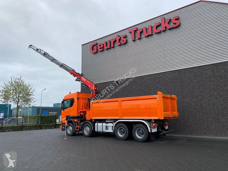 Kamion Scania R650 V8 NS XT 8X4 + KIPPER +...