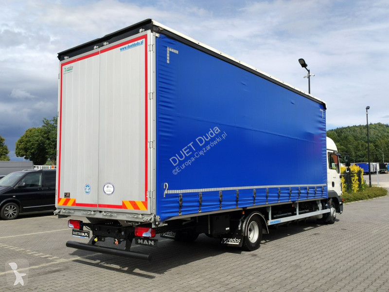 Camion MAN TGL12.250 E6 Firana Tył Drzwi Dach...