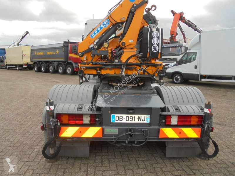 Camion Mercedes 1846 + Euro 5 + EFFER 250 Crane...