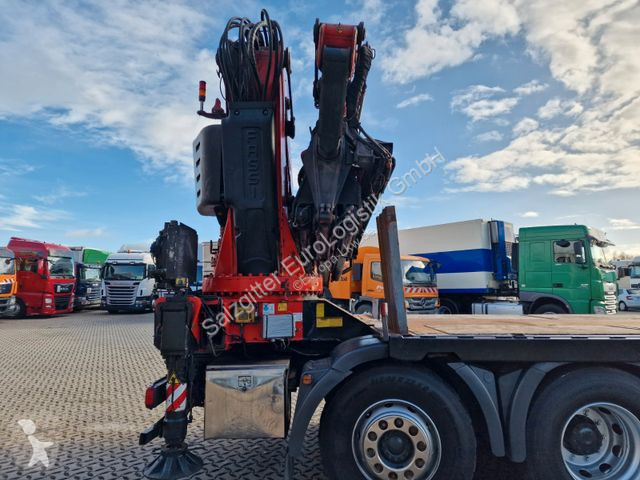 Lastbil MAN 35.480 8X4H-6 BL / Intarder / FASSI...
