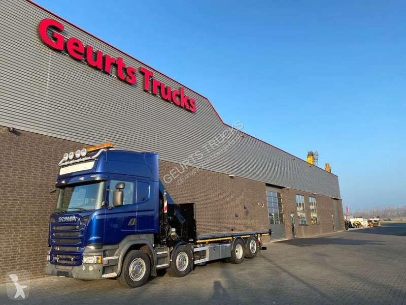 Kamion Scania R580 V8 8X2 + HIAB XS 544 E-8...
