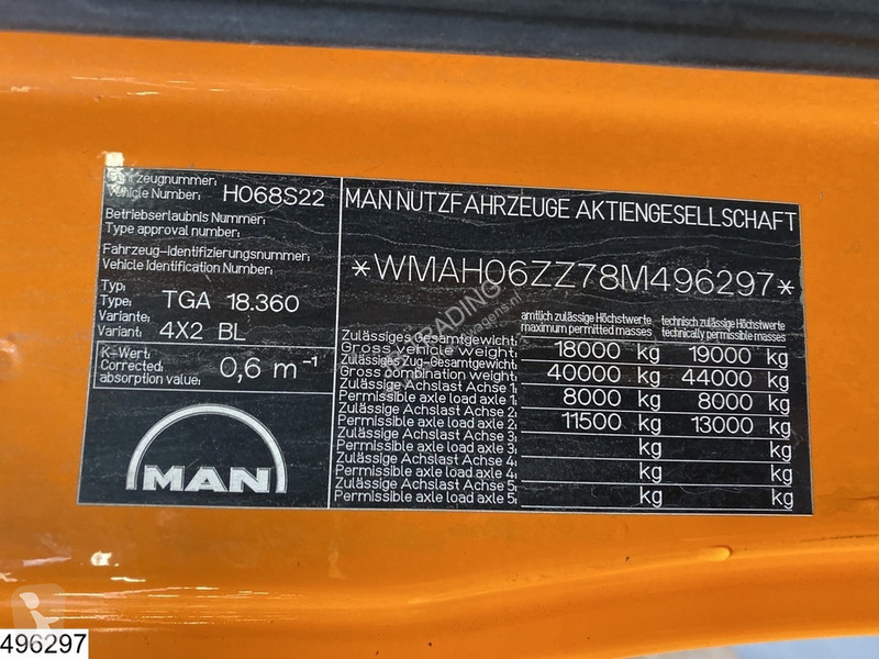 Kamion MAN 18 360 Manual