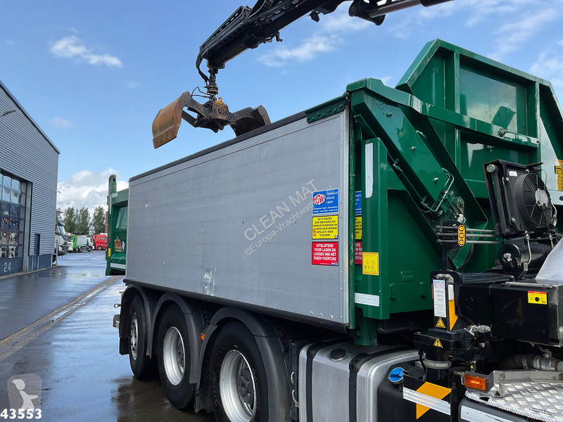 Camion Scania 410 8x4 Euro 6 HMF 18 Tonmeter...