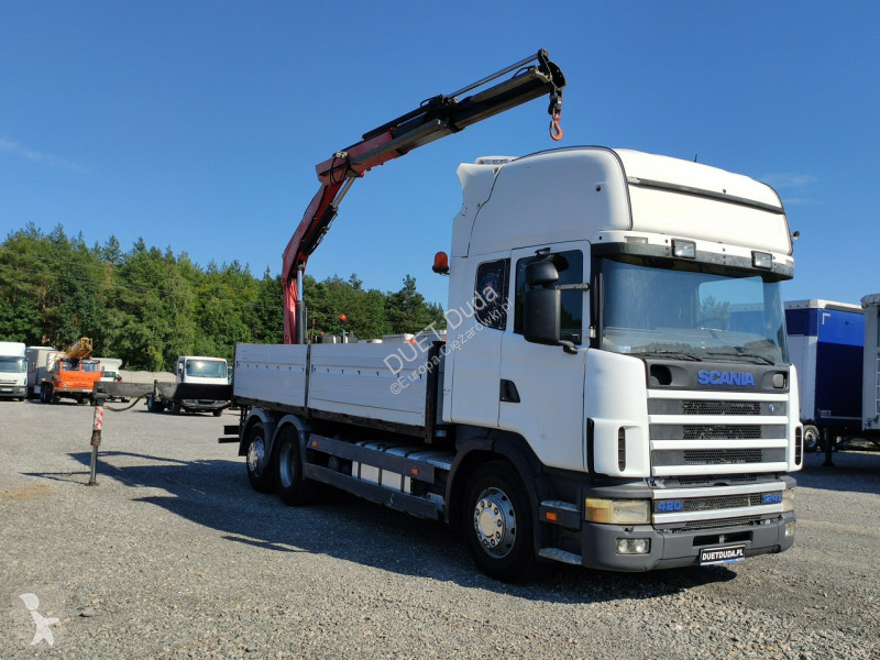 Camion Scania 124L 420 6x2 Retarder HDS FASSI...
