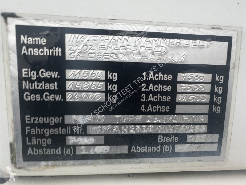Camion MAN TGA 26.360 6X2/4 BL TGA 26.360 6X2/4...