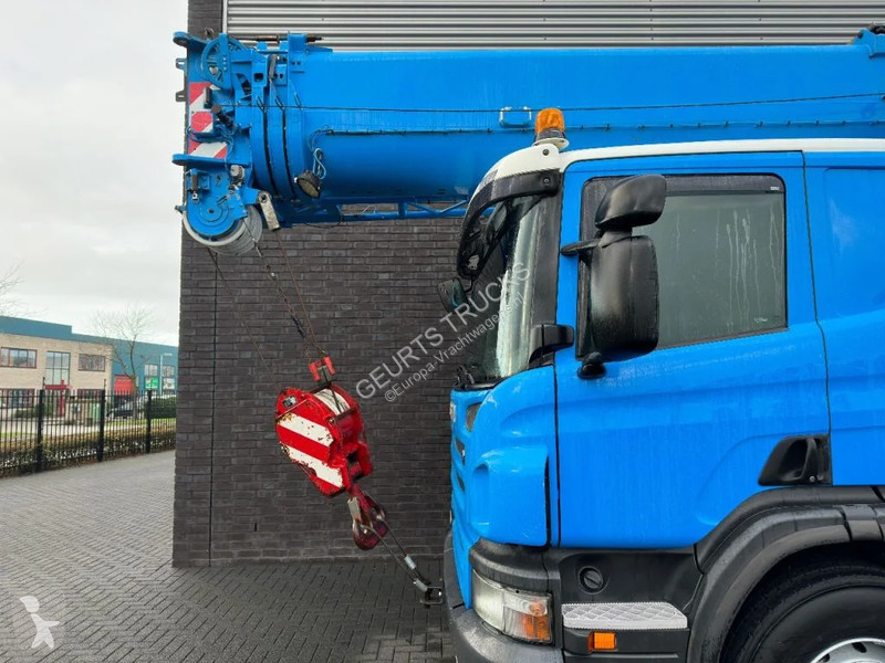 Camion Scania P420 8X4 + FAUN HK 40 + JIB...