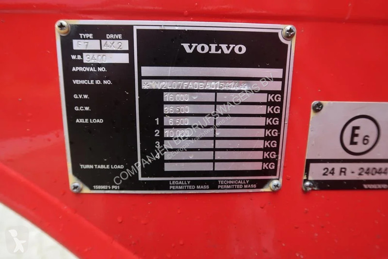 Kamion Volvo F 7 F 720 - 1982 - 3 sides tipping...