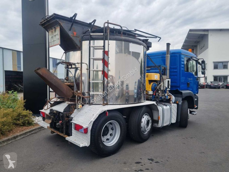 Lastbil MAN 26.400 6x2/4 Asphaltkocher GTK
