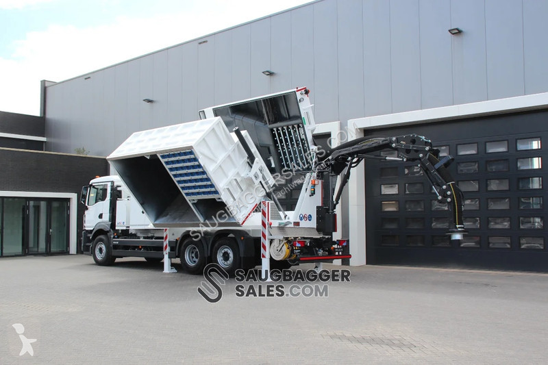 Camion MAN 26.510 6X2-4 MTS DINO 8 SAUGBAGGER