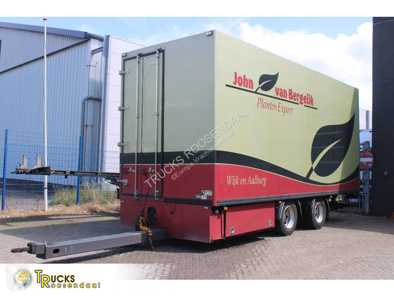 مقطورة Van Eck + BPW AXLE- geen koeler