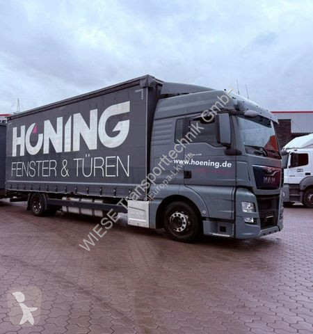 Camion remorque MAN 18.440 LL Volumen LKW mit...