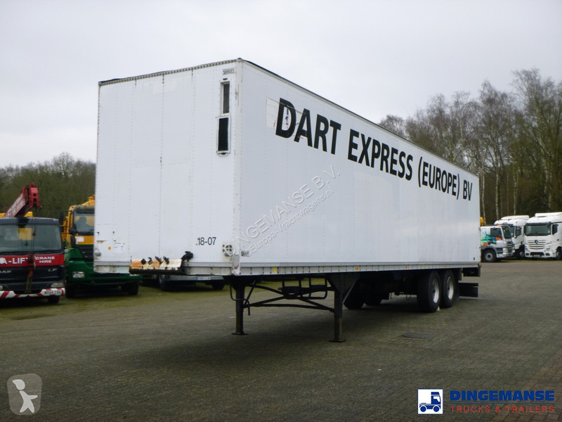 Camion remorque Talson 2-axle closed box...