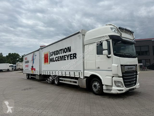 Camion remorque DAF 480 FAN LowDeck 6x2 Jumbo...