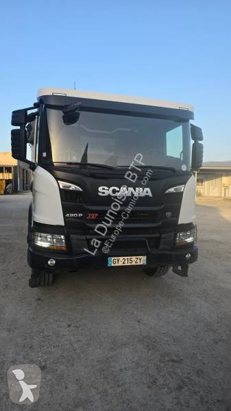 Camion remorque benne bi-benne Scania