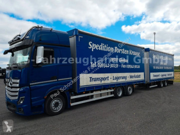 Camión remolque tautliner (lonas correderas) Mercedes