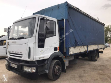 Iveco dropside flatbed tarp trailer truck