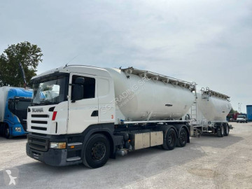 Caminhões reboques cisterna pulverulente Scania