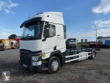 Renault container trailer truck