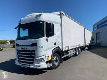 DAF tautliner trailer truck