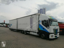 Kamión s prívesom Iveco Stralis AS 260S45 Y/FP-GV/ZS plachtový náves ojazdený