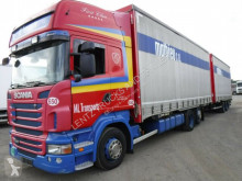 Camion remorque rideaux coulissants (plsc) Scania R440-6X2-KOMPLETTZUG-HUBDACH
