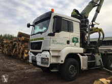 MAN TGS 33.540 Lastzug gebrauchter Holztransporter