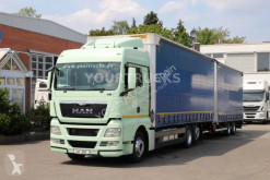Camión remolque tautliner (lonas correderas) usado MAN TGX 26.480 EEV XLX Retarder/Hubdach/Navi/ZUG!