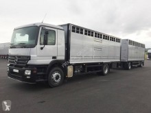Camion remorque bétaillère occasion Mercedes Actros 1832 L