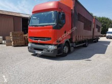 Kamion s návěsem posuvné závěsy Renault Premium