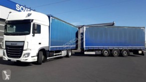 Camión remolque DAF XF 460 SSC tautliner (lonas correderas) usado