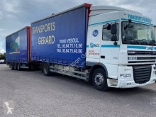 Camión remolque DAF XF105 460 tautliner (lonas correderas) usado