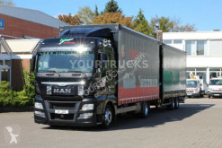 Camión remolque MAN TGX 18.440 E6 Retarder/Durchla/Anhänger 2018/ACC lonas deslizantes (PLFD) usado