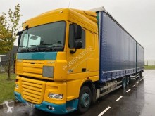 Lastbil med anhænger glidende gardiner DAF XF105 460