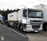 Lastbil med släp DAF CF85 410 containertransport begagnad