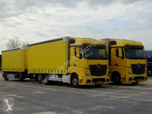 Camion remorque rideaux coulissants (plsc) Mercedes ACTROS 2545 / 6X2 / JUMBO + TRAILER/06.2012 YEAR